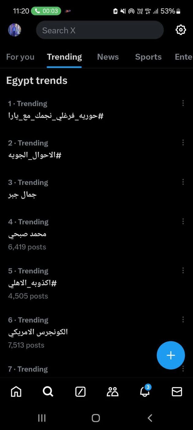 حورية فرغلي تتصد تريند "اكس" بعد حلقة أمس من برنامج نجمك مع يارا
