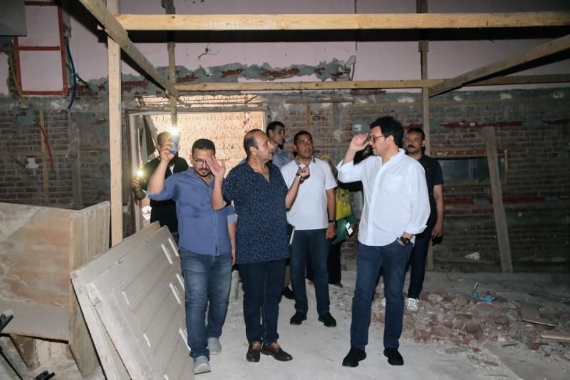 وزير الثقافة يتفقد ”قصر ثقافة مطروح” للوقوف على أسباب توقف أعمال رفع...