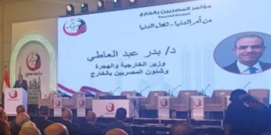 وزير الخارجية والهجرة:المصريون بالخارج صوت مصر وصورتها فى كل الدنيا