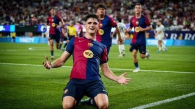 برشلونة يهزم ريال مدريد ودياً