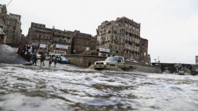أخبار اليمن : منظمة: تضرر 180 ألف يمني جراء السيول