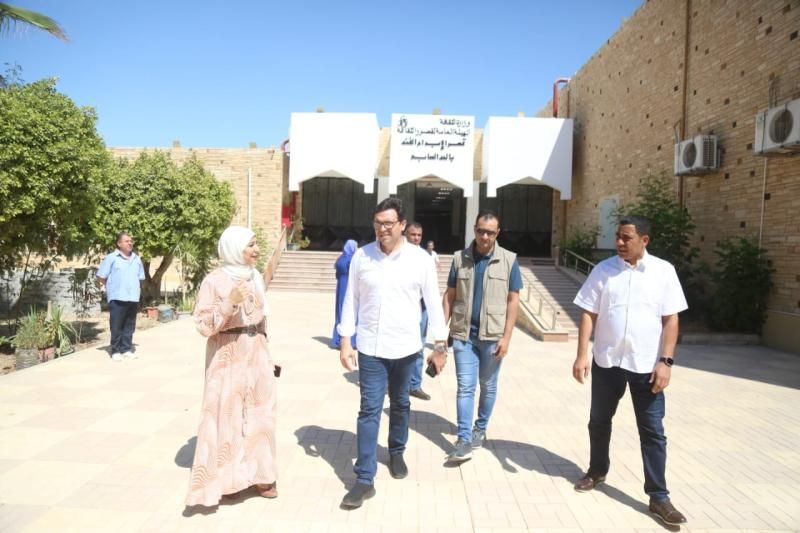 وزير الثقافة يتفقد ”واحة الثقافة” و”قصر الإبداع الفني” بمدينة 6 أكتوبر للوقوف...