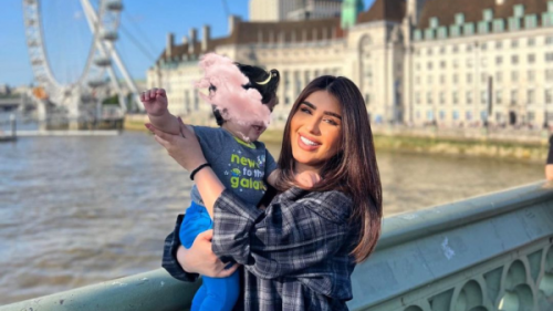 هنادي الكندري تعلن حملها بطفلها الثامن