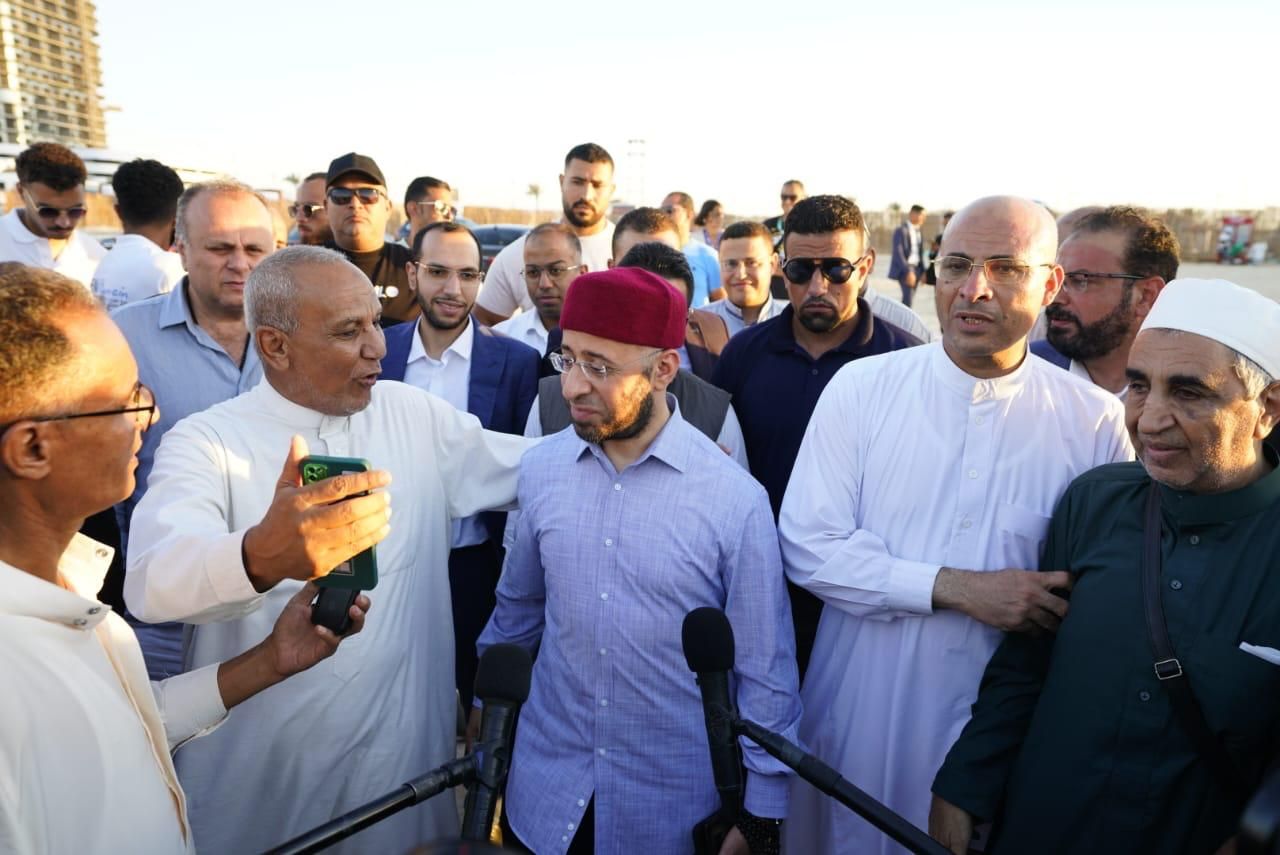 وزير الأوقاف يتوجه بالشكر للمتحدة وكل القائمين على مهرجان العلمين الجديدة