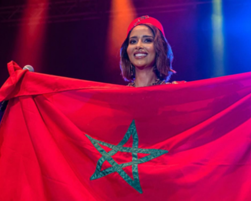 بلقيس تتألق بالزي المغربي ونصف مليون متفرج لحفلها