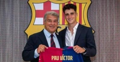 برشلونة يجدد عقد باو فيكتور حتى 2029