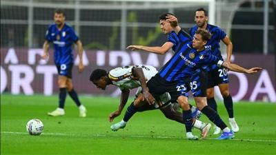 إنتر يهزم ليتشي في الدوري الإيطالي