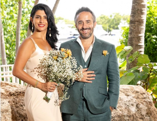 زواج المذيعة لارا نبهان من صحفي أمريكي
