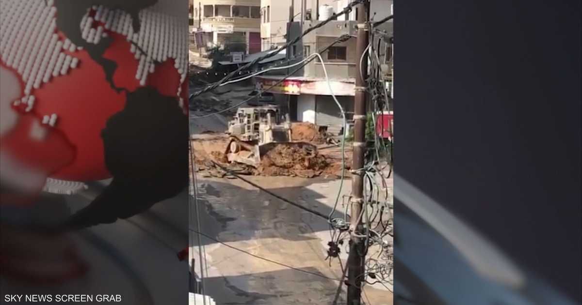 العالم اليوم - إسرائيل تجرف الشوارع في جنين.. وفيديو يرصد الدمار