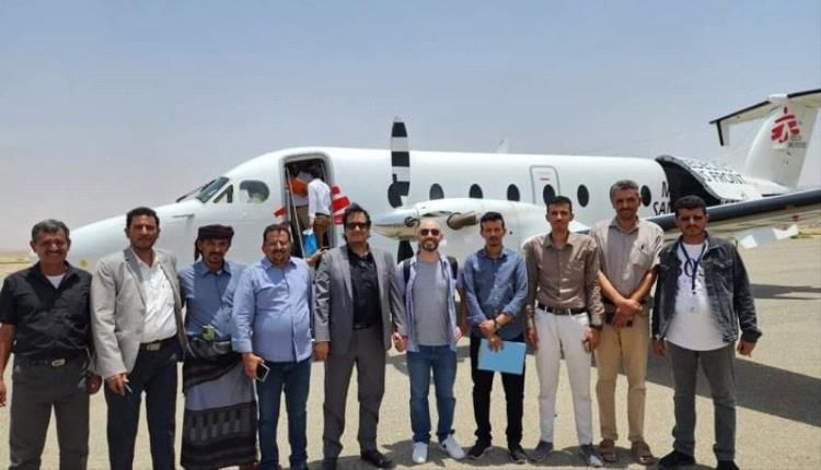 اتفرج.. مطار يمني يستقبل أولى الرحلات الجوية منذ عشر سنوات