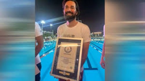 أحمد حاتم يدخل موسوعة غينيس