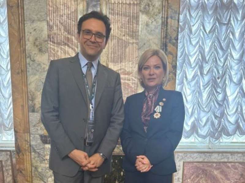 وزير الثقافة يختتم زيارته الرسمية إلى ”روسيا” بلقاء نظيرته الروسية لوضع...