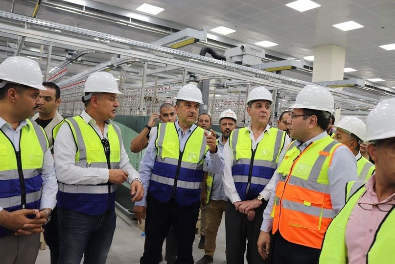 وزير قطاع الأعمال يتفقد الموقف التنفيذي للمصانع الجديدة بغزل…