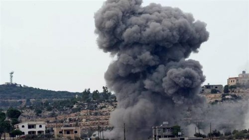 حزب الله يستهدف مقر قيادة كتيبة السهل في ثكنه بيت هلل بصواريخ الكاتيوشا