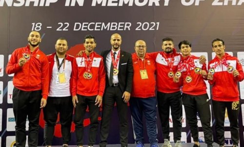 منتخب الكراتيه يظفر بذهبية وفضية ببطولة آسيا