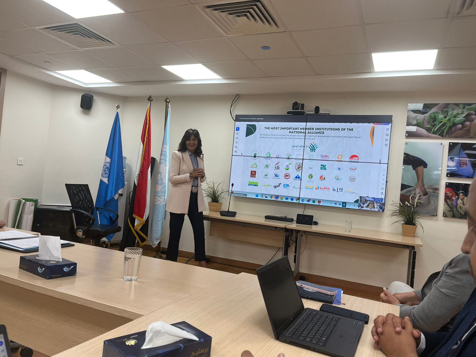 التحالف الوطني يعزز شراكاته مع الأمم المتحدة في اجتماع موسع مع مديري وكالات الأمم المتحدة العاملة في مصر