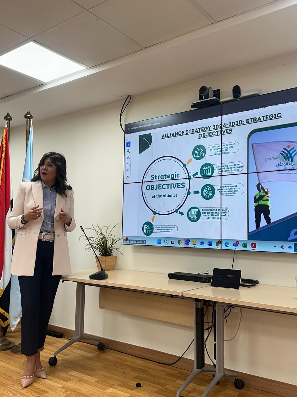 التحالف الوطني يعزز شراكاته مع الأمم المتحدة في اجتماع موسع مع مديري وكالات الأمم المتحدة العاملة في مصر