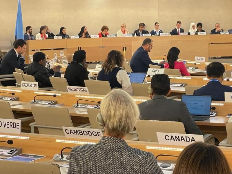 وزيرة التضامن تشارك في جلسة تحت عنوان ” تنفيذ التزامات الدول بشأن...