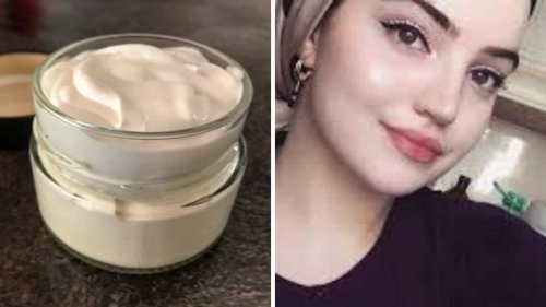 دهنة من كريم كولاجين طبيعي من مواد طبيعية على بشرتك تبهرك وتحل مشاكل إسمرار الجلد وتفتح البشرة