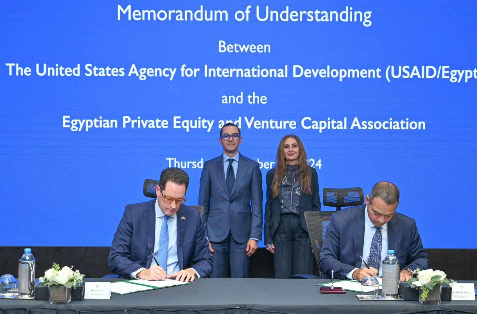 مذكرة تفاهم بين المصرية للاستثمار والوكالة الأمريكية للتنمية…