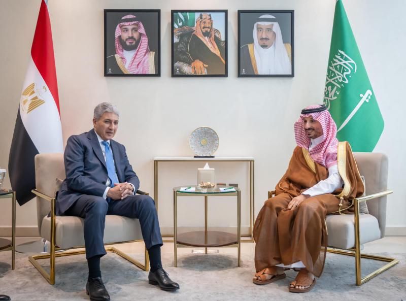 وزير السياحة والآثار يلتقى وزير السياحة السعودي لبحث سبل التعاون المشترك بين...