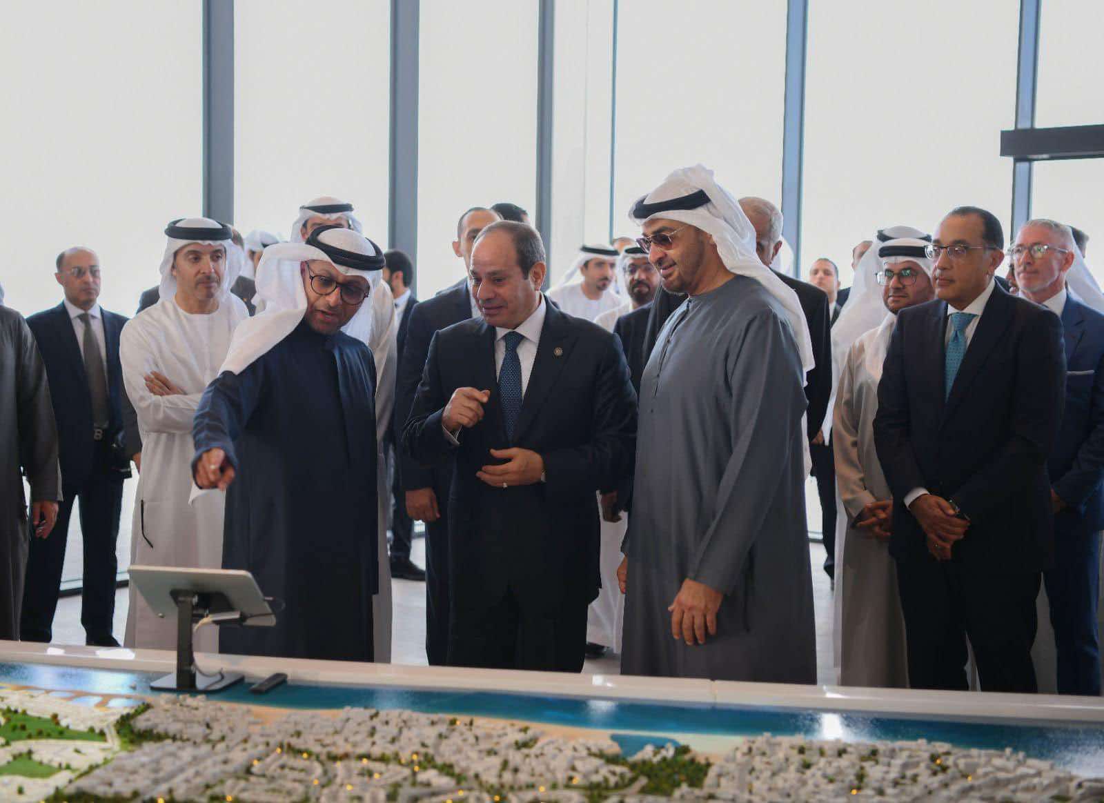 عاجل.. الرئيس السيسي والشيخ محمد بن زايد يشهدان إطلاق مشروع…
