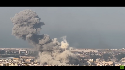 غارة إسرائيلية بمحيط المريجة وحزب الله يستهدف الجليل برشقة صاروخية