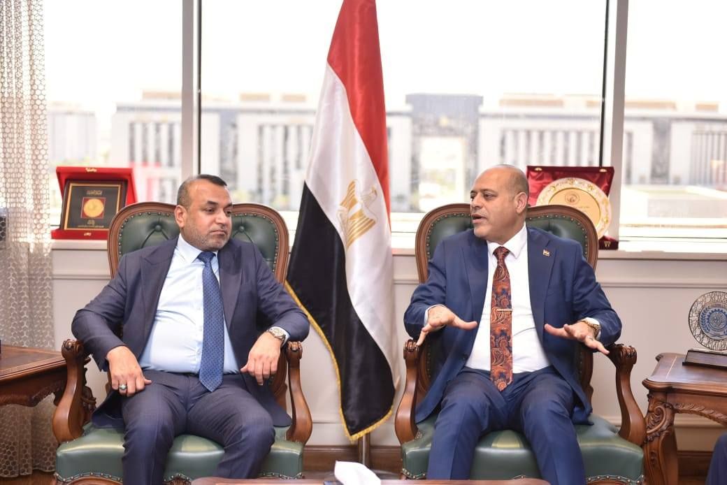 وزير العمل يبحث مع نظيره العراقي تشكيل لجنة مشتركة لتفعيل…