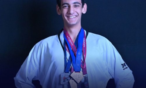 بطل التايكوندو عمر فتحي يحرز برونزية بطولة العالم للشباب بكوريا الجنوبية