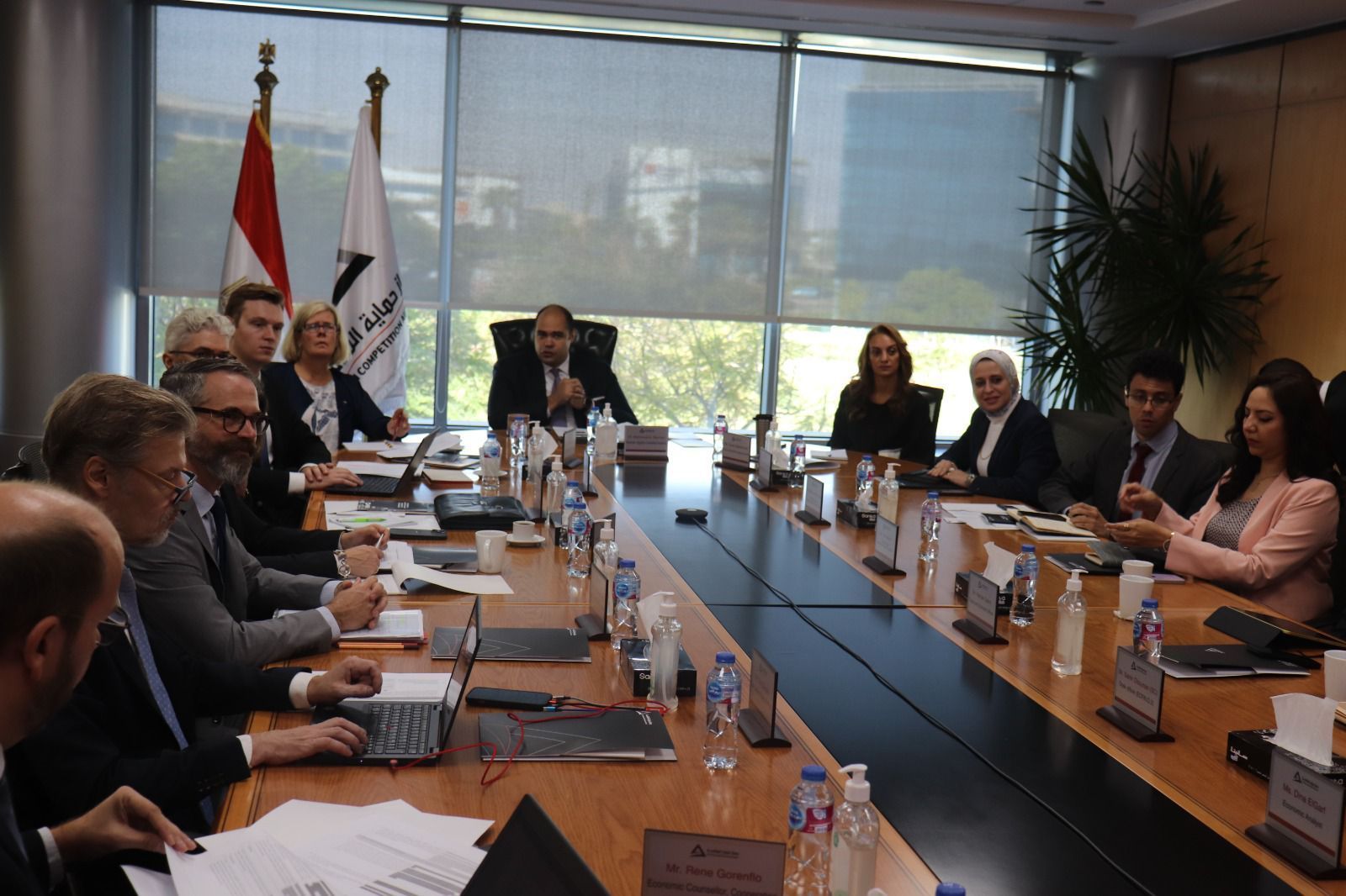 حماية المنافسة يبحث مع وفد المفوضية الأوروبية التعاون في…