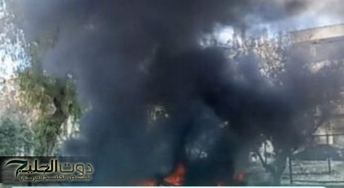 مقتل واصابة جنود سوريين بانفجار عبوة ناسفة بدرعا