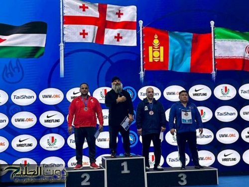 اللاعب الأردني صالح زريقات يحرز فضية بطولة العالم