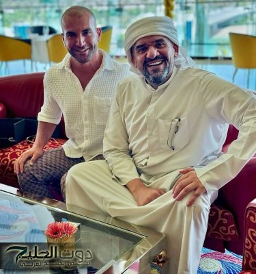 صور حسين الجسمي مع مدون إسرائيلي تثير الجدل