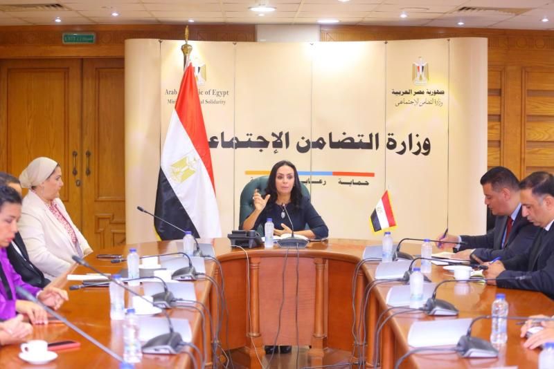 وزيرة التضامن تترأس الاجتماع الأول للجنة التنسيقية المشتركة مع المجلس القومي للطفولة...