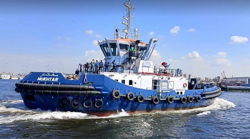 ميناء الإسكندرية يعزز أسطوله بالقاطرة “مختار”…