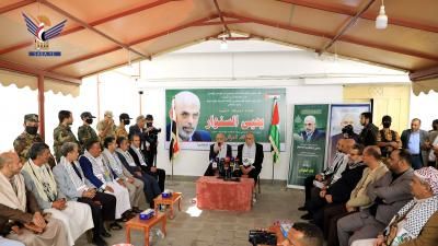 أخبار اليمن : في زيارة لمكتب حماس: الرهوي يقدم واجب العزاء في استشهاد يحيي السنوار