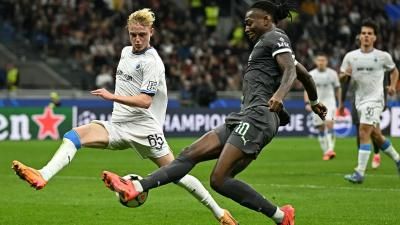 ميلان يحقق فوزه الأول بدوري الأبطال