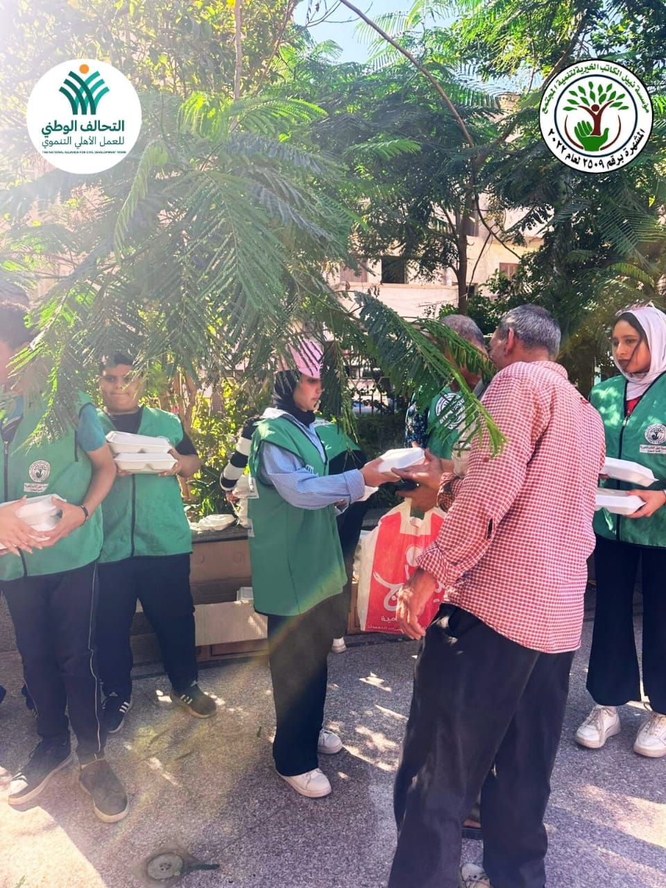 التحالف الوطنى يوزع 2500 وجبة جاهزة على الأولى بالرعاية وندوة توعوية فى دمنهور