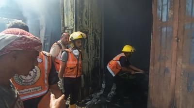 أخبار اليمن : الدفاع المدني بغزة: عملنا توقف كلياً في الشمال