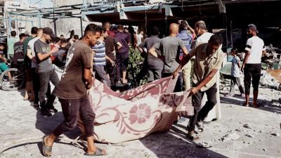 أخبار اليمن : مجزرة جديدة في مخيم النصيرات