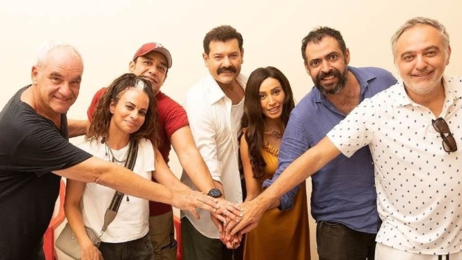 عمرو يوسف ودينا الشربيني يبدآن تصوير فيلم "درويش"