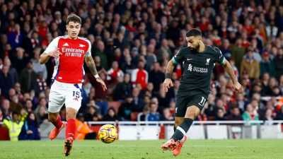 صلاح ينقذ ليفربول من فخ أرسنال