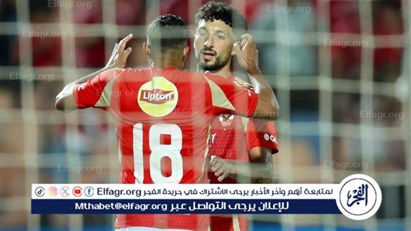 وسام أبو علي يفتتح التسجيل للأهلي في شباك العين الإماراتي