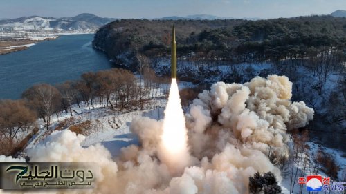 كوريا الشمالية تختبر بنجاح إطلاق صاروخ باليستي جديد عابر للقارات