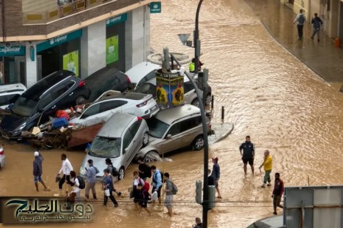 إسبانيا .. أمطار 8 ساعات تعادل أمطار عامل كامل