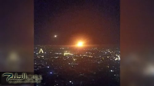 سماع دوي انفجارات في سماء دمشق