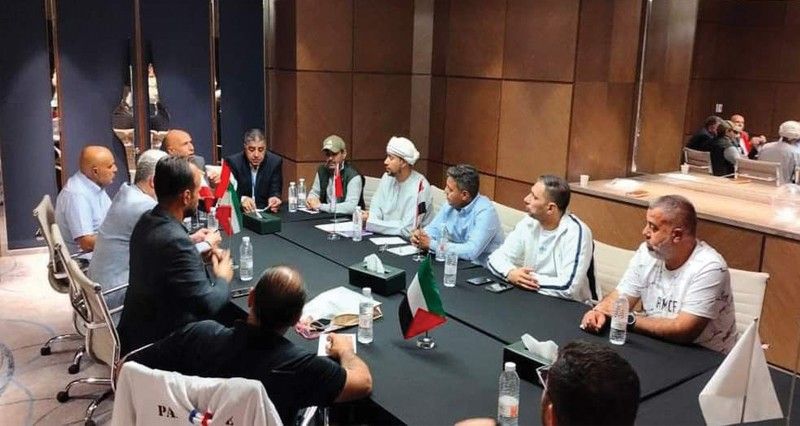 الدروشي يشارك فـي اجتماع عمومية اتحاد غرب آسيا للإسكواش بالعراق