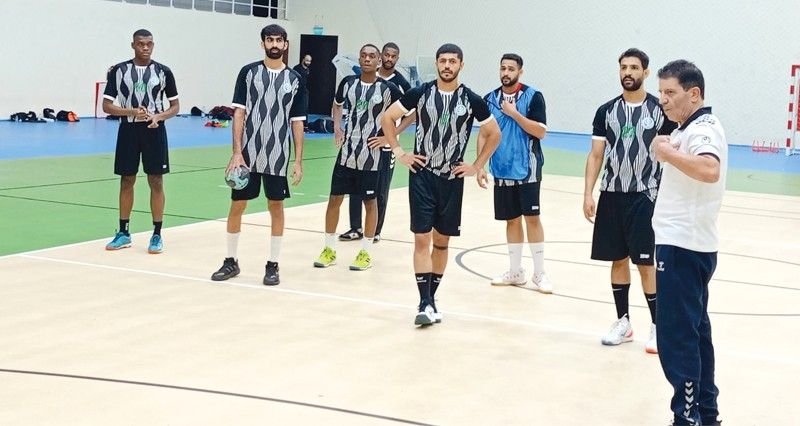 يد أهلي سداب يواصل استعداداته للمشاركة فـي البطولة الآسيوية الـ 27 للأندية أبطال الدوري