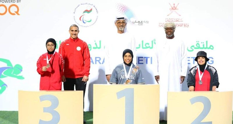 مستويات فنية عالية فـي اليوم الأول لملتقى عمان الدولي البارالمبي لألعاب القوى