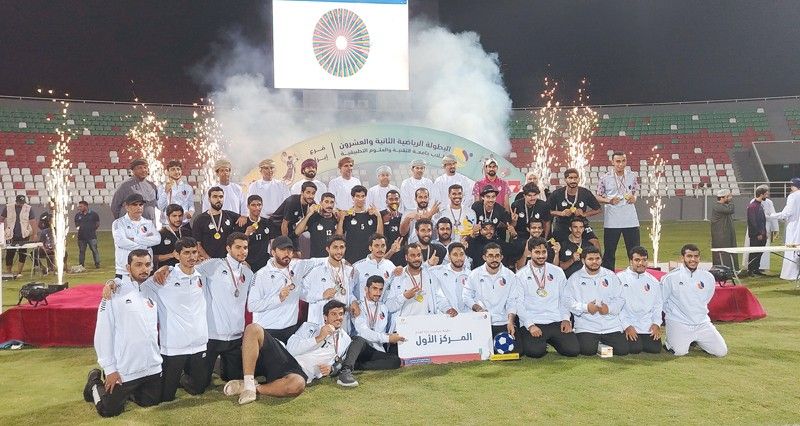 ختام مثير للبطولة الرياضية لطلبة جامعة التقنية والعلوم التطبيقية